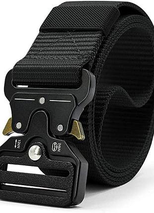 Тактический нейлоновый ремень doopai, чёрный