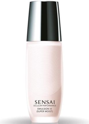 Sensai performance super emulsion iii эмульсия для очень сухой кожи 100 мл1 фото