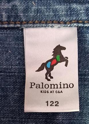 Джинсова безрукавка palomino для дівчинки 3