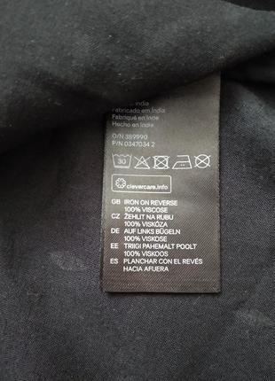 Футболка майка блузка из вискозы без рукавов с рисунком от h&m p.s-m3 фото