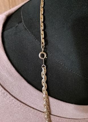 Ланцюжок короткий намисто в стилі унісекс триффари4 фото
