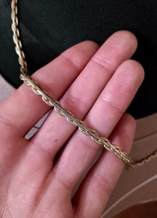 Цепочка короткая ожерелье унисекс в стиле триффари2 фото