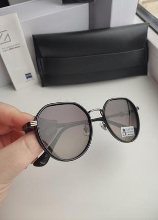 Фирменные солнцезащитные круглые очки  havvs polarized окуляри5 фото