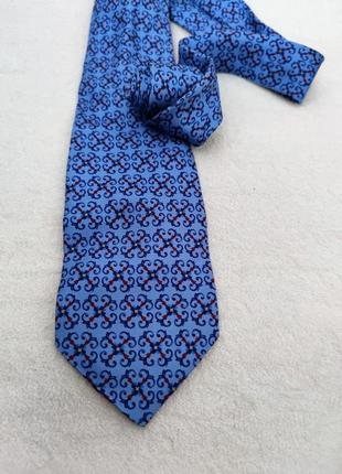 Louis feraud винтажный шелковый галстук /489/6 фото