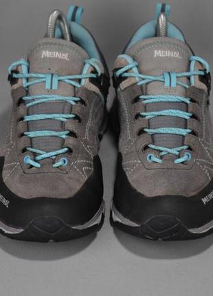 Meindl ontario gtx gore-tex трекінгові кросівки непромокальні. німеччина. оригінал. 38 р./24.7 див.4 фото