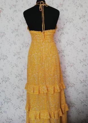 Шикарний сарафан, сукня, максі nlw woman, цікава модель, спереду розріз.4 фото