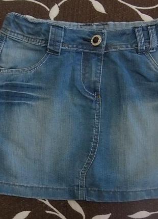 Спідниця джинсова на дівчинку 10-11 років, фірмова