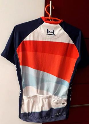 Спортивная женская велофутболка велосипедка scimitar help for heroes ( l-48)2 фото