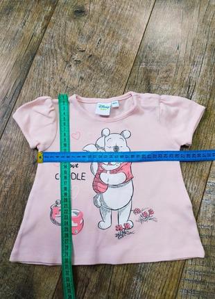 Футболка дівчинці, disney, р. 74-80, 9-12мес.