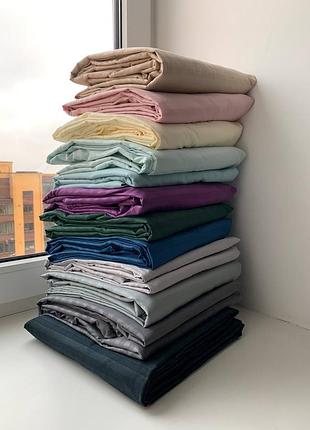 Комплект постільної білизни із полегшеної бязі, рожевий