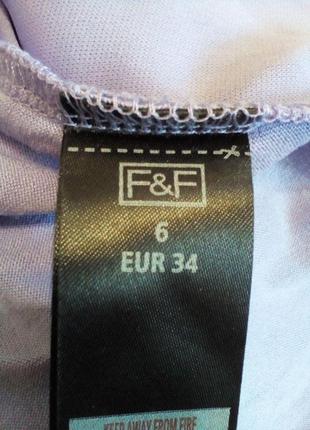 Оригинальная футболка женская f&f s-xs-6-34 размер румыния3 фото
