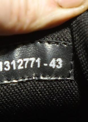 Массивные черные кожаные полуботинки спортивного стиля am shoe company германия 43 р.5 фото