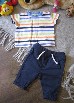 Комплект (штани +футболка) рр0-3міс (56-62cm)