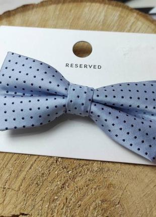 Нова фірмова краватка-метелик з текстурованої тканини галстук бабочка reserved4 фото