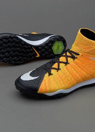 Бутсы футбольные для игры на жестких покрытиях муж. nike hypervenomx proximo ii df tf (арт. 852576-801)1 фото