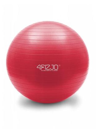 Мяч для фитнеса (фитбол) 4fizjo 55 см anti-burst 4fj0031 red