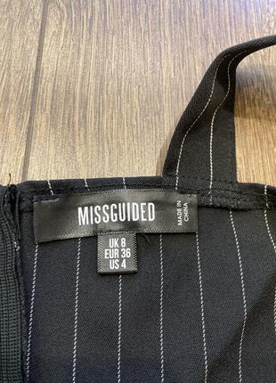 Шикарное платье в полоску  missguided4 фото