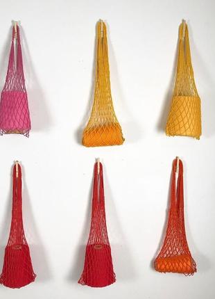 Плетеная сумка (макраме) от sox рыжего цвета. артикул: 72-00243 фото