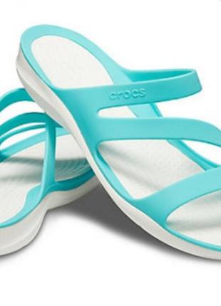 Шлепки crocs swiftwater sandal, оригинал