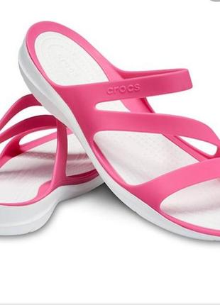 Шлепки crocs swiftwater sandal, оригинал