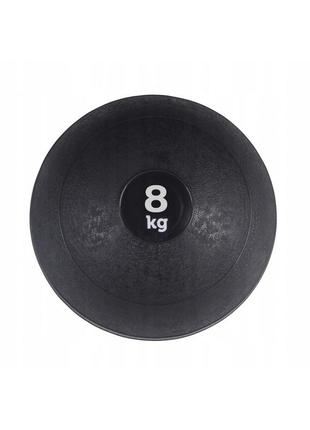 Слэмбол (медицинский мяч) для кроссфита sportvida slam ball 8 кг sv-hk0199 black