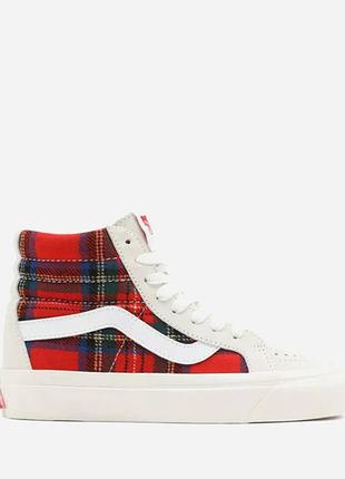 Кеды высокие vans x pendleton® ua sk8-hi 38 dx