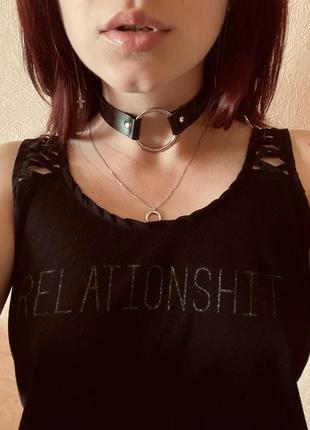 Чокер кольцо