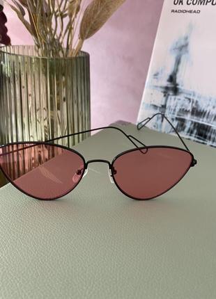 Очки с розовым стеклом2 фото