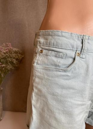 Короткі шорти світлий джинс2 фото
