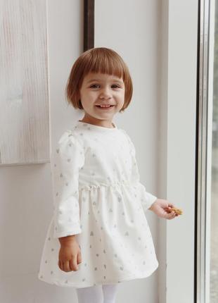 Біла сукня для маленьких дівчаток