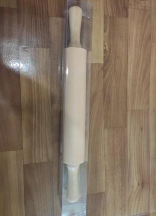 Скалка ручна для розкочування тіста 43 см