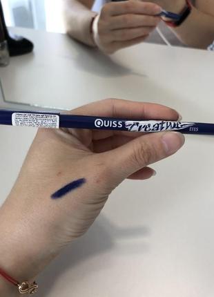 Синій олівець для очей1 фото