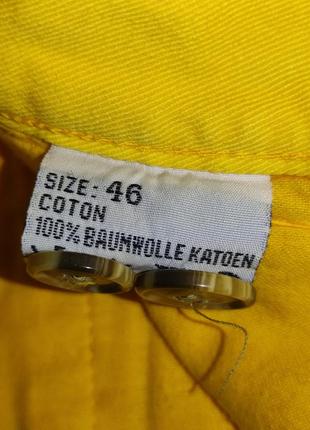 Яркие жёлтые мужские шорты 46р8 фото