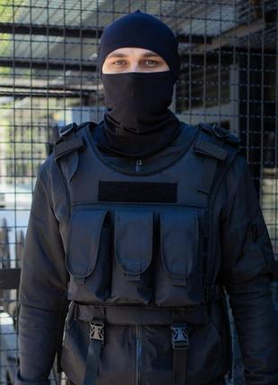 Військова тактична плитоноска without зсу black	8048530