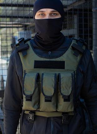 Військова тактична плитоноска without зсу khaki	8048532