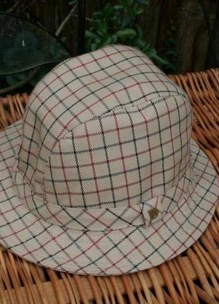 Dannimac капелюх вінтаж 70-80 г trilby розмір 3 в клітку2 фото