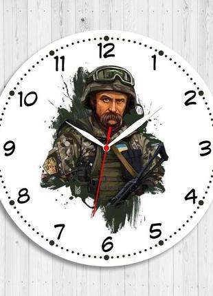 Тарас шевченко военные часы настенные часы часы украина украина победит шевченко в военной форме