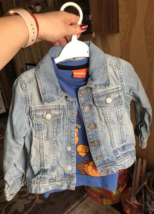 Джинсова куртка h&m