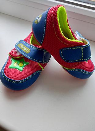 Кеды мокасины на липучках
