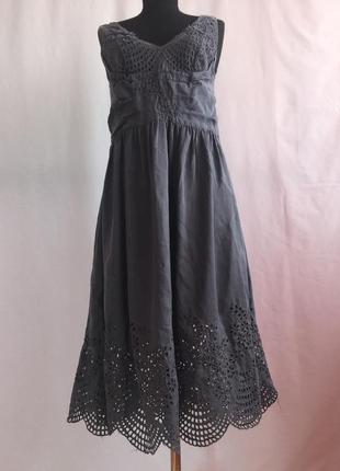 Літнє плаття шовк вінтаж італія