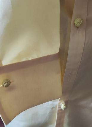 Блузка з бавовни та шовку ralph lauren, чорний лейбл.розм 6- 36евро3 фото