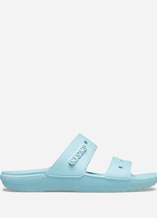 Шльопанці жіночі crocs classic sandal pure water
