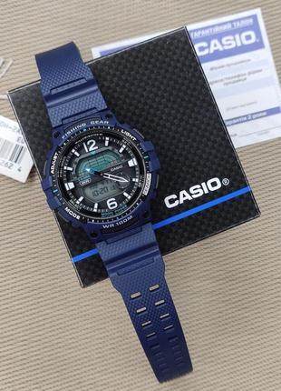 Чоловічий наручний годинник  casio wsc-1250h-2avef2 фото