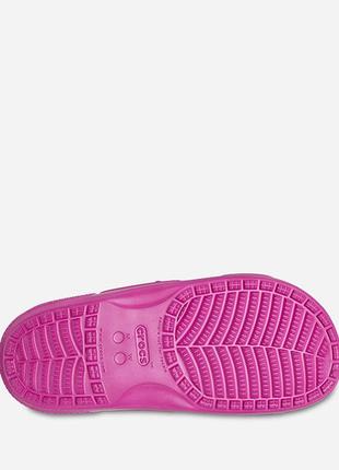 Шлепанцы женские crocs classic sandal fuchsia fun2 фото