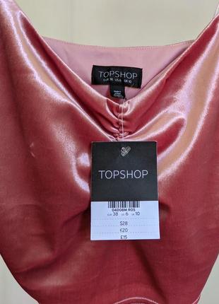 Велюровый топ topshop m/s7 фото