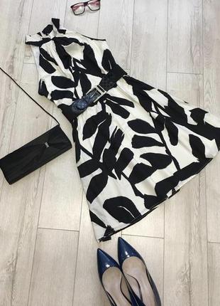 🖤🤍🖤плаття сукня//платье в абстрактный принт