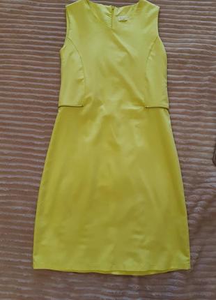 Жовта сукня, плаття жовте xs