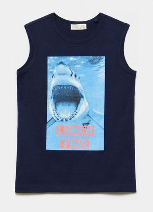 Ovs майка акула принт