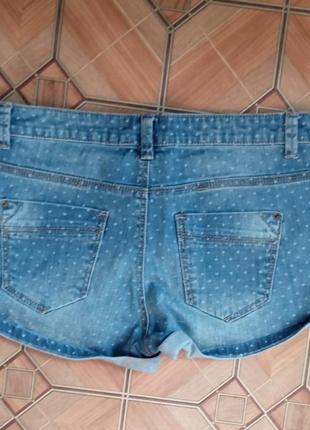 Короткие джинсовые шорты в горошек pimkie3 фото