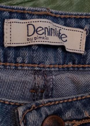 Короткие джинсовые шорты в горошек pimkie4 фото